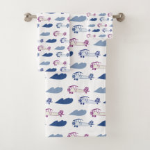 Avión de juguetes de toallas