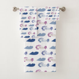 Avión de juguetes de toallas