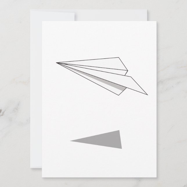 Avión de Papel (Anverso)
