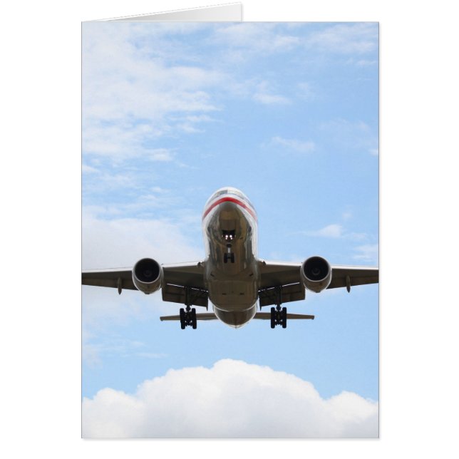 Avión de pasajeros (Frente)