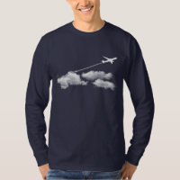 Avión de vuelo / Avión de reacción / Camiseta de r
