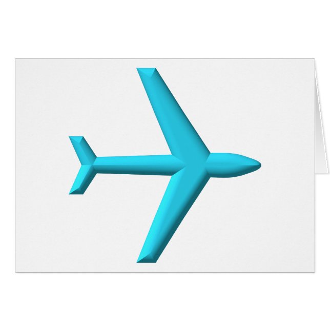 Avión/Jet (Anverso (Horizontal))