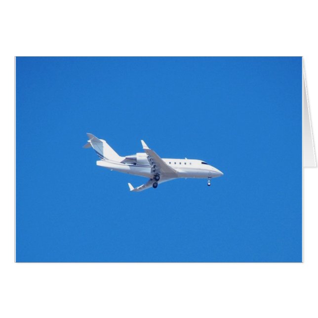 Avión privado. (Anverso (Horizontal))