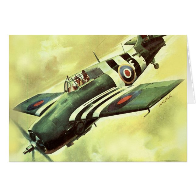 Avión Vintage (Anverso (Horizontal))