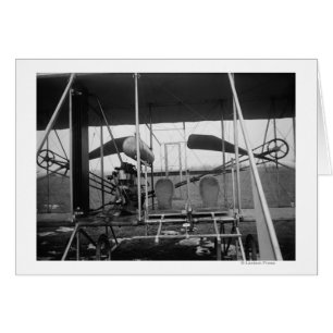 Avión Wright Brothers con piloto y