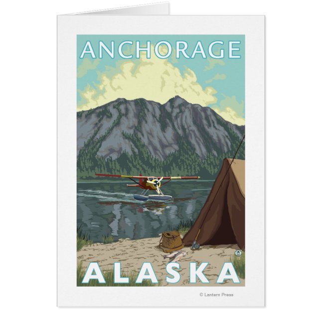 Avión y pesca de Bush - Anchorage, Alaska (Frente)