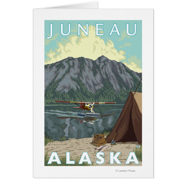 Avión y pesca de Bush - Juneau, Alaska (Frente)