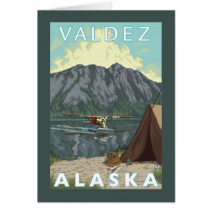 Avión y pesca - Valdez, Alaska de Bush