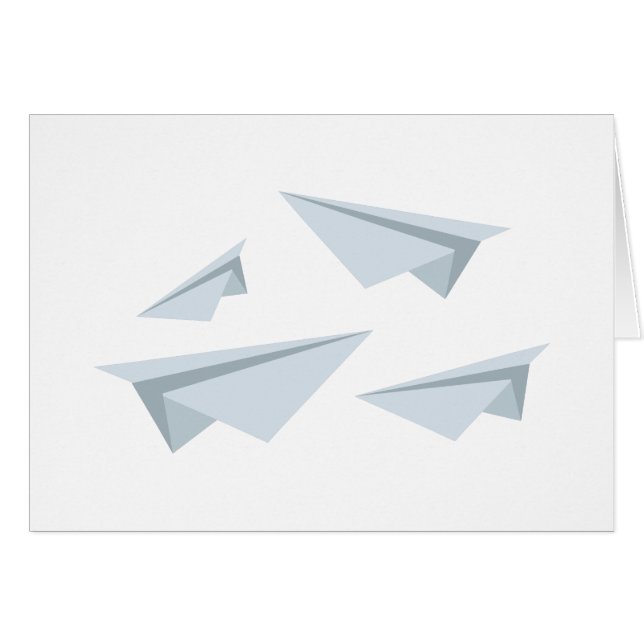 Aviones de papel (Anverso (Horizontal))