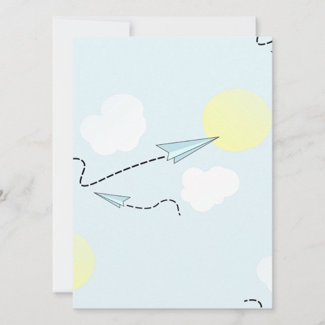 aviones de papel (Anverso)