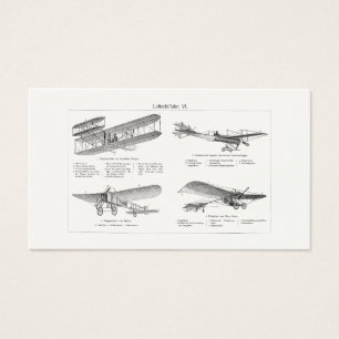 Aviones retros de la antigüedad del biplano del