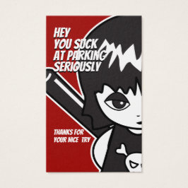 Aviso De La Princesa Hey Suck En El Estacionamient