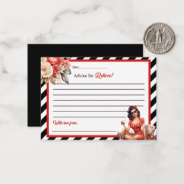 Aviso de Pinup de leyenda retirada para tarjeta de