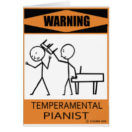 Aviso Pianista Temperamental