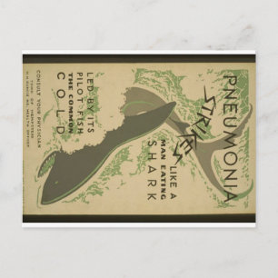 Aviso postal sobre neumonía