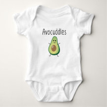 Avocudelas Baby Jersey Bodysuit