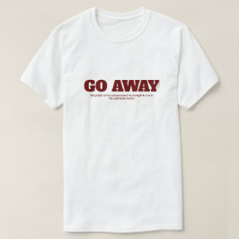 Away - Una camiseta del señor P