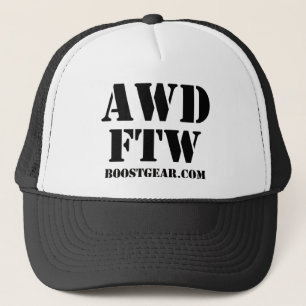 AWD - gorra del camionero de FTW por BoostGear.com