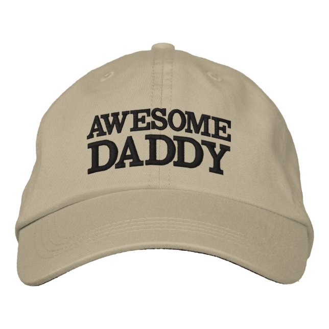 Awesome Daddy Gorra | Regalo del día del padre (Anverso)