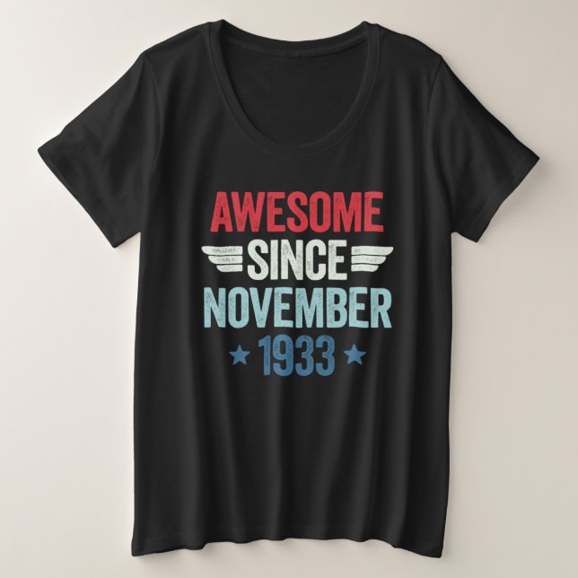 Awesome Since November 1933 (Anverso del diseño)