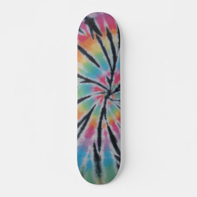 Awesome Tie Dye Skateboard - Swirl (Anverso )