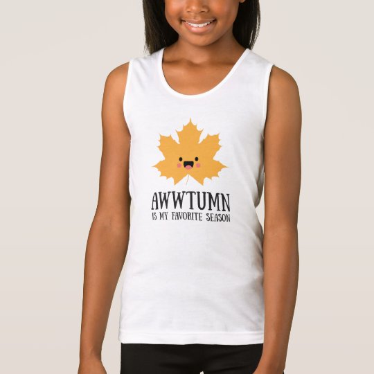 Awwtumn es mi camiseta preferida de los chicas de