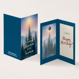 Axial Tilt - Tarjetas de Navidades ateos - 25pk Pe
