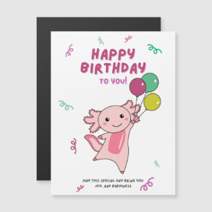 Axolotl Desea Feliz Cumpleaños A Usted Axolotls