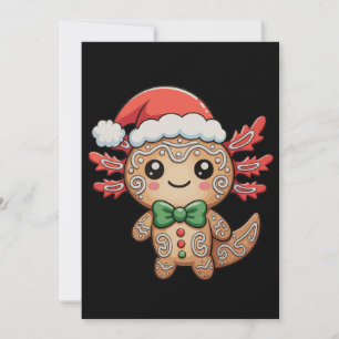 Axolotl Gingerbread Navidades Familia de Navidad