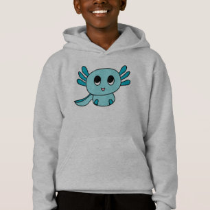 Axolotl Hoodie para los niños