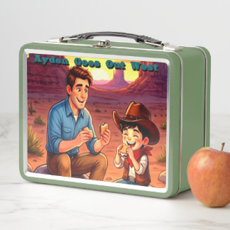 Ayden se va al oeste | Metal | Caja de la comida