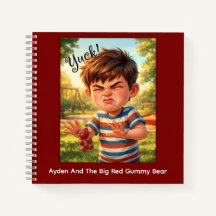 Ayden y el gran cuaderno en espiral del oso gomoso