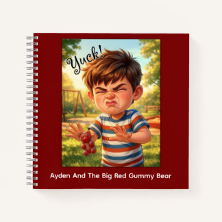 Ayden y el gran cuaderno en espiral del oso gomoso