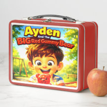 Ayden y la gran osa gomosa roja | Lonchera