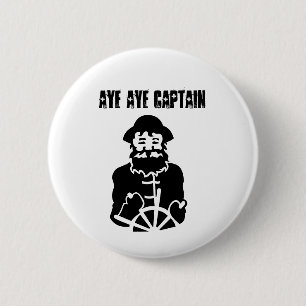 Aye aye capitán botón
