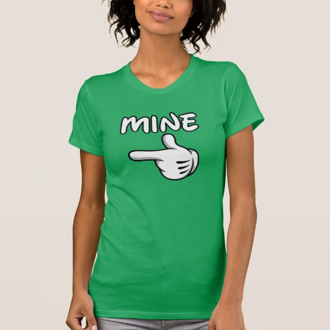 Aye él es camiseta de la mina (Anverso)