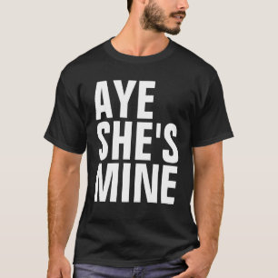 Aye ella es mi camiseta (colores oscuros)