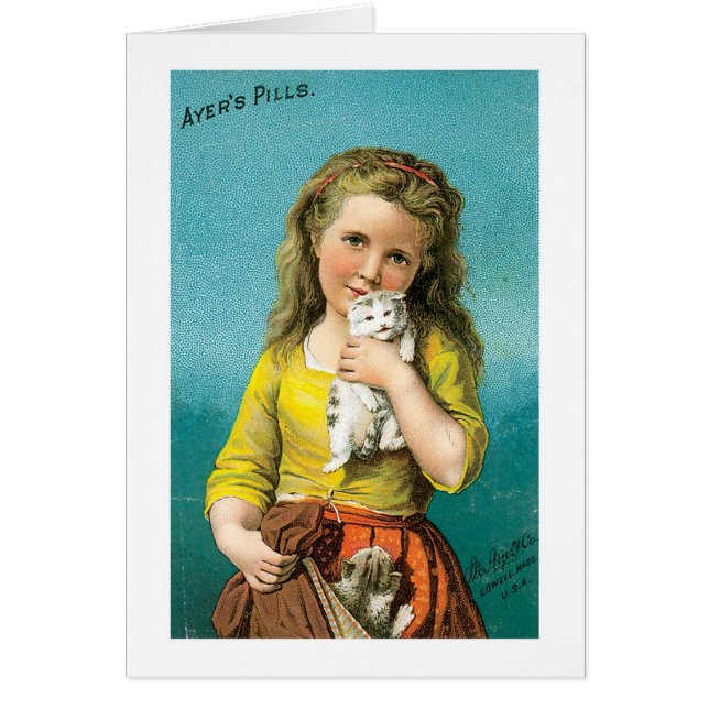 Ayers Pills Chica con gato (Frente)