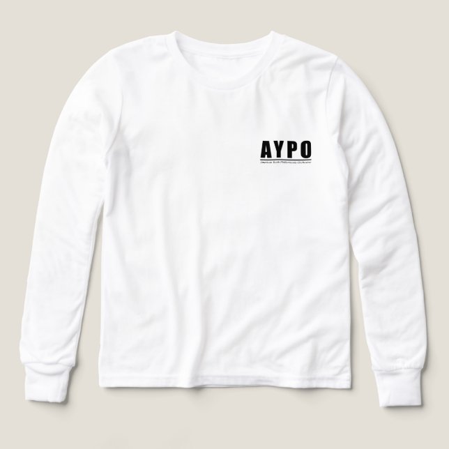 AYPO 25-26 Season Limit Boys' Sweatshirt (Diseño frontal)