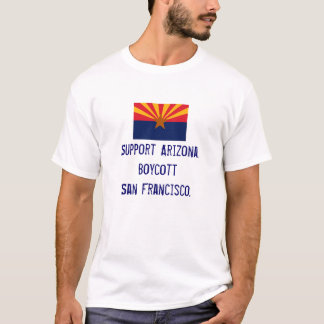 Ayuda Arizona, camiseta de San Fran del boicoteo