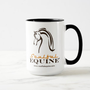 Ayudando a su caballo prospere la taza 15oz