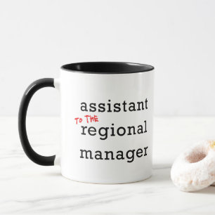 Ayudante a la taza regional del encargado