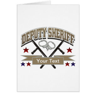 Ayudante del sheriff personalizado