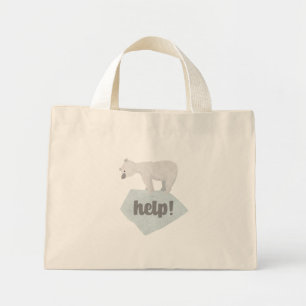 Ayude a la bolsa de la boca de oso polar