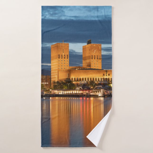 Ayuntamiento de Oslo Noruega (Toalla de baño)