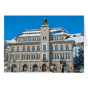 Ayuntamiento en St Moritz, Suiza
