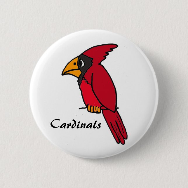 AZ- botón rojo de los cardenales (Anverso)