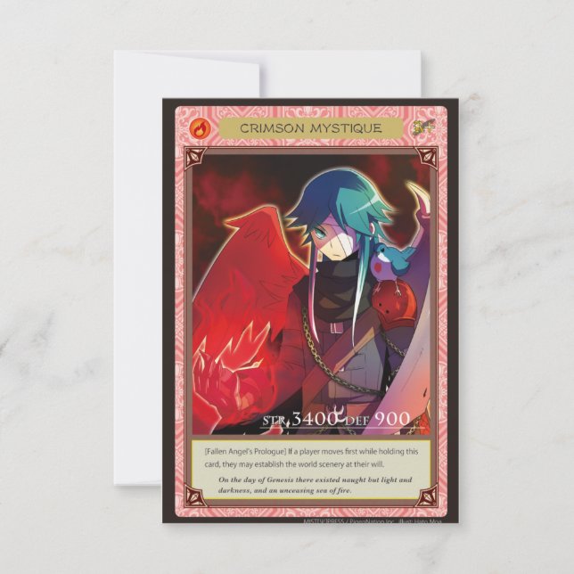 AZ card - Crimson Mystique (Anverso)