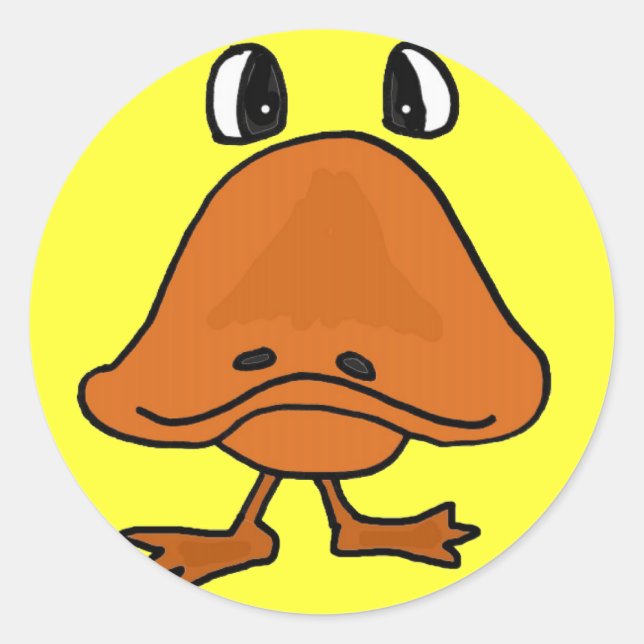 AZ - Pegatinas Personalizados de billetes de pato (Anverso)