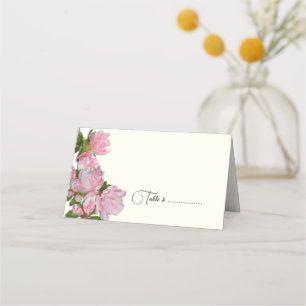 Azalea Flowers Tented Escort o tarjetas de plaza
